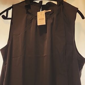 Black jcrew bow tie dress